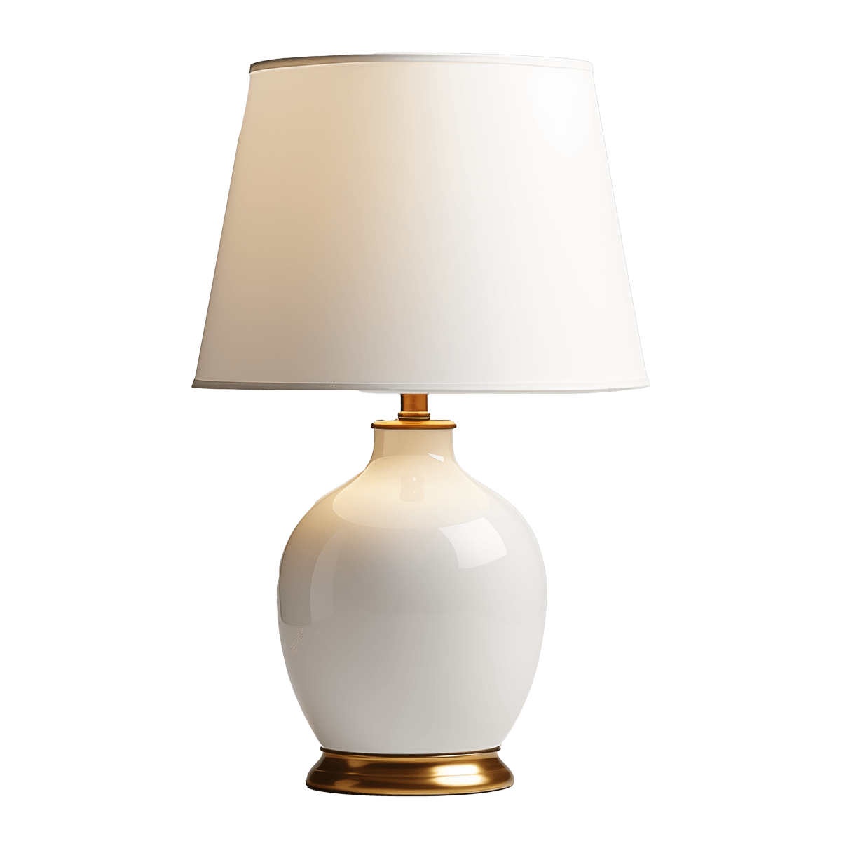 Promenade White Table Lamp - Image 5