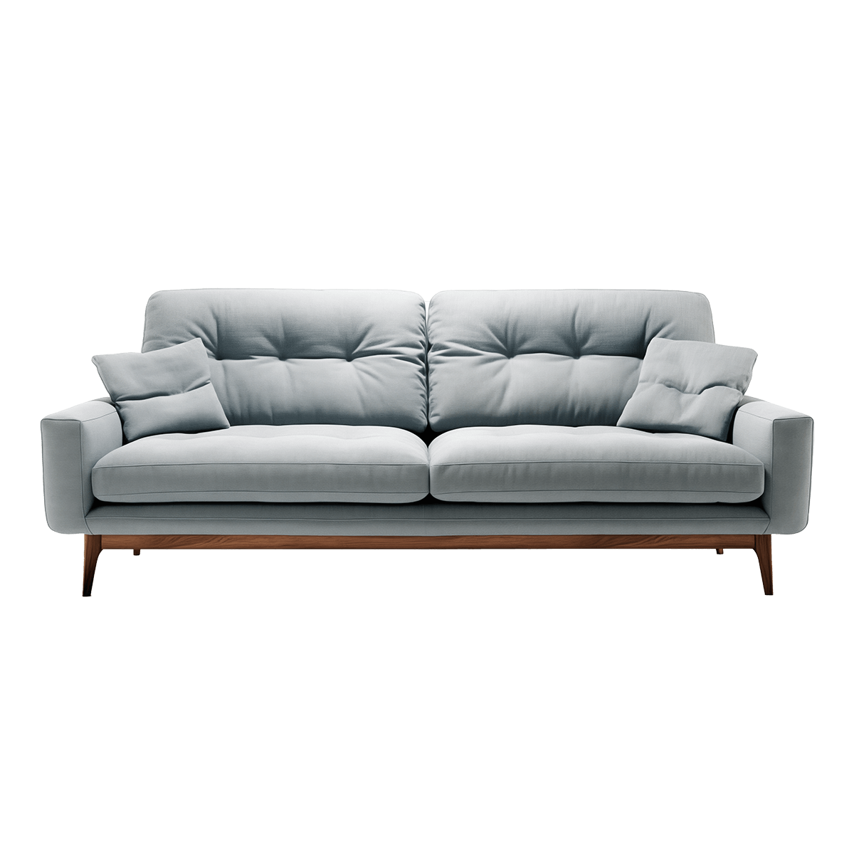 Sofa with Rolled Armrest